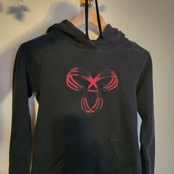 Aritzia TNA Black Hoodie Sweatshirt Loungewear Winter - Picture 4 of 8